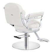 Milano Salon Hairdressing Styling Chair White DIR