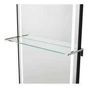 Symphony LED Styling Station – Anodized Aluminum Metal Frame Brushed Black DIR