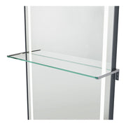 Symphony LED Styling Station – Anodized Aluminum Metal Frame Brushed Gray DIR