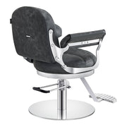 Milano Salon Hairdressing Styling Chair Vintage Black DIR