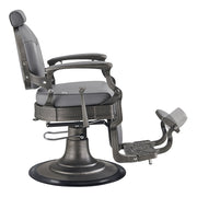 Kaiser Retro Style Vintage Barber Chair Gray DIR