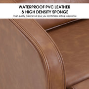 BarberPub Backwash Shampoo Station Chair, Salon Ceramic Hair Wash Bowl 9370