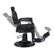 The Viking Modern Barber Chair Black DIR