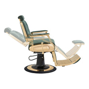 Cavalier Golden Barber Chair Vintage Green DIR