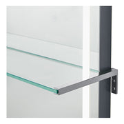 Symphony LED Styling Station – Anodized Aluminum Metal Frame Brushed Gray DIR