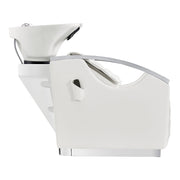 Bella V Reclining Massage Salon Backwash Chairs White DIR
