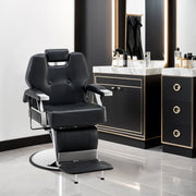BarberPub All Purpose Barber Chair,Reclining Salon Styling Barbershop Equipment 2801