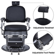 BarberPub All Purpose Barber Chair,Hydraulic Reclining Barbershop Equipment 3850
