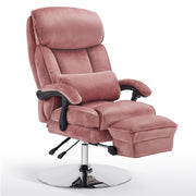 BarberPub Pedicure Chair, 360° Rotating Lifting Facial Beauty Spa Chair 3571