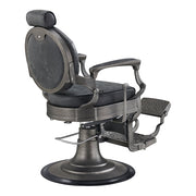 Kaiser Retro Style Barber Chair Vintage Black DIR