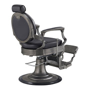 Kaiser Retro Style Vintage Barber Chair Black DIR