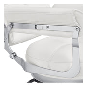 Milano Salon Hairdressing Styling Chair White DIR