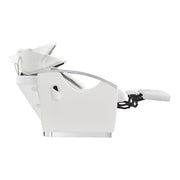 Bella V Reclining Massage Salon Backwash Chairs White DIR