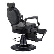 The Viking Modern Barber Chair Vintage Black DIR