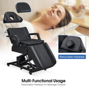 Electric Beauty Bed with 3 Motors, Tattoo Facial Bed for Esthetician , Massage Table for Client 2751