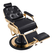 Cavalier Golden Barber Chair Black DIR