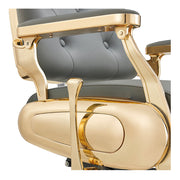 Cavalier Golden Barber Chair Gray DIR
