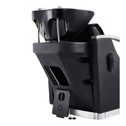 Bella V Reclining Massage Salon Backwash Chairs Black DIR