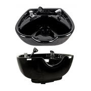 8100 Porcelain Bowl Stationary Black Jeffco