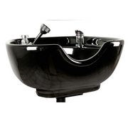 8100 Porcelain Bowl Stationary Black Jeffco