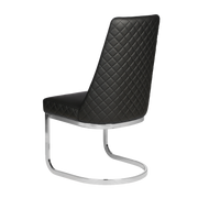 Customer Chair Diamond in Black Whale Spa