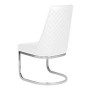 Customer Chair Diamond in White Whale Spa