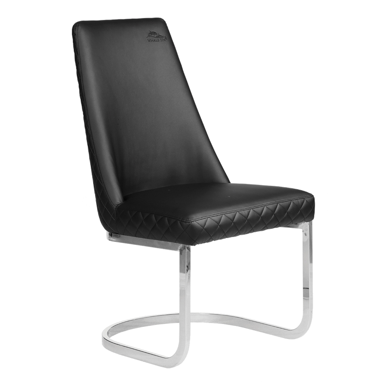 Customer Chair Diamond in Black Whale Spa