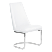 Customer Chair Diamond in White Whale Spa