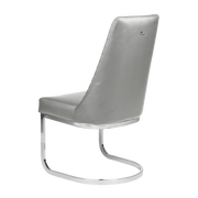 Customer Chair Chevron in Gray Whale Spa
