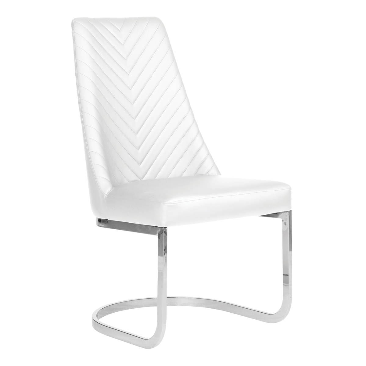 Customer Chair Chevron in White Whale Spa