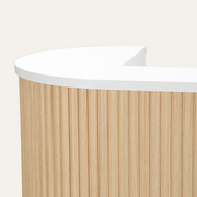 Mid René Pure Tambour Reception Desk