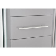 Magic Double LED Lighted Styling Station Silver Gray DIR