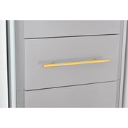 Magic Double LED Lighted Styling Station Silver Gray DIR