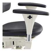 Hazel Ergonomic Microscope Chair - Fully Adjustable Black DIR