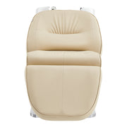 Maximus Full Recline Shampoo Beige Unit With Rotating Seat