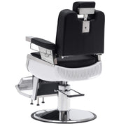 Barber Chair 3819 & Anti-Fatigue Mat 0085 Set - All Purpose Reclining Hydraulic Barber Chair with 1 Inch Thick Salon Mat, Ideal for Barbers & Stylists