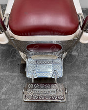 Antique Theo A Kochs Barber Chair