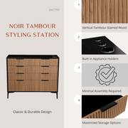 Noir Tambour Styling Station