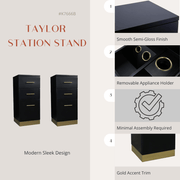 Taylor Salon Station Stand - 2pks