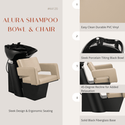 Alura Shampoo Bowl and Chair