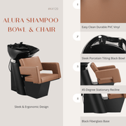 Alura Shampoo Bowl and Chair