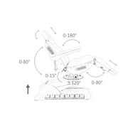 ZENITH Electric Spa Treatment Chair/Table - 4 Motors