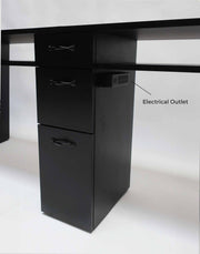 Triple Manicure Table w/ NO MOUNTED TOP - Edge Line Belava