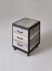 Elora Pedicure Supply Cart with 3 Drawers Belava