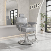 Executive Barber Chair Grey DIR