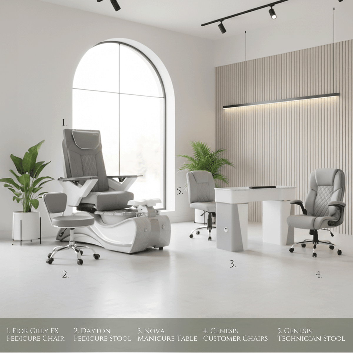 FIOR 5 Set Package - Grey