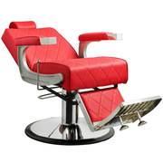 Wellington Barber Chair - Red (#KNG-R)