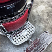 Vintage Emil J Paidar Barber Chair - Black on Chrome