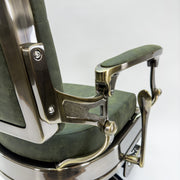 HERMES Bronze Vintage Style Barber Chair