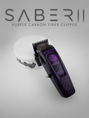 Custom StyleCraft Saber 2.0 Clipper - Purple Carbon Fiber